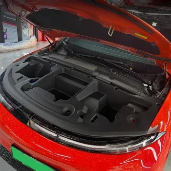 Car Front Spare Box Machine Cover Storage Box Fit for Xpeng G6 2023 2024 2025 Special Front Spare Box Storage Accessories